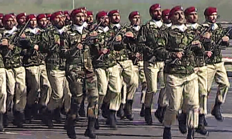 12 - SSG of Pakistan Marching at the Parade