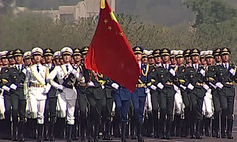 18 - Chinese Military Troops at the Pakistan Day Parade for the First Time in History - 2