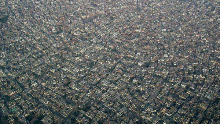 Aerial View of Lahore
