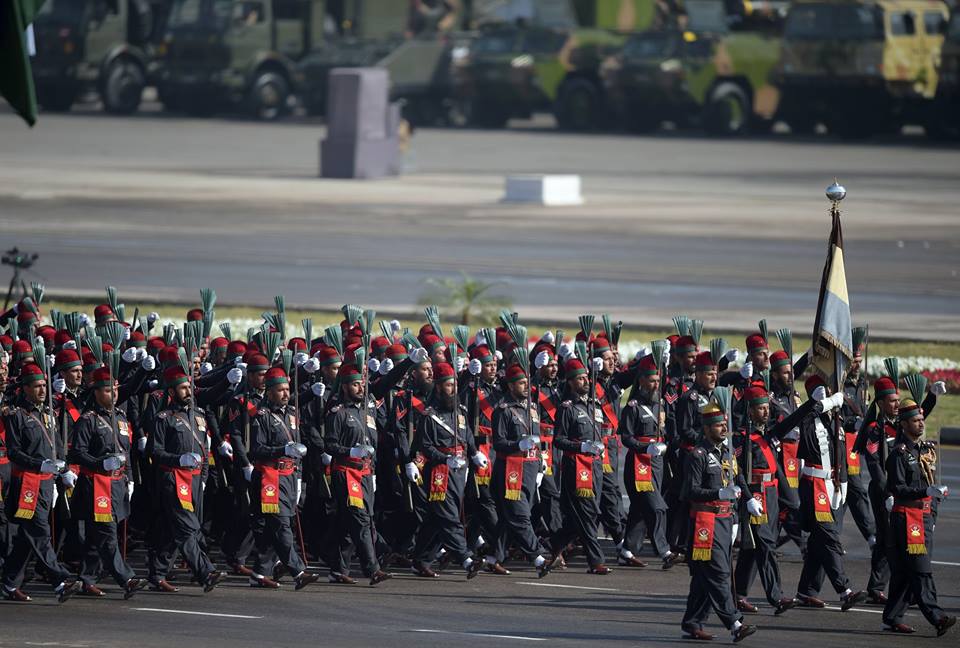 6 - Pakistan Paramilitary Soldiers March Past During Pakistan Day Military Parade in Islamabad
