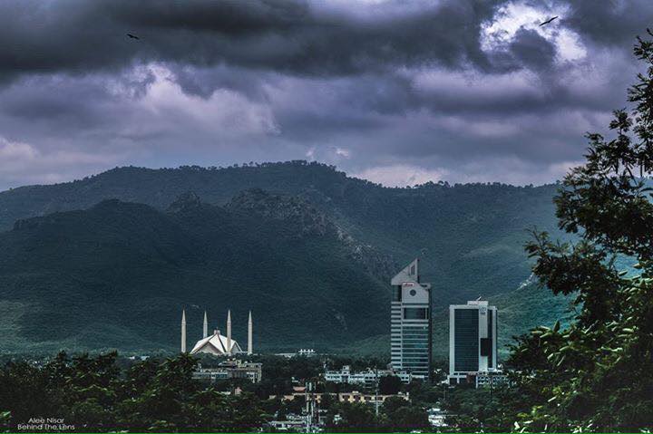 Rain in Islamabad