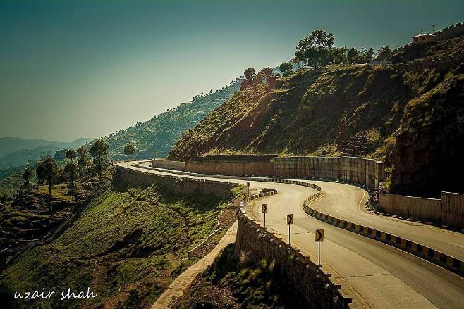 11 - Murree Expressway is one of the most scenic roads in Pakistan