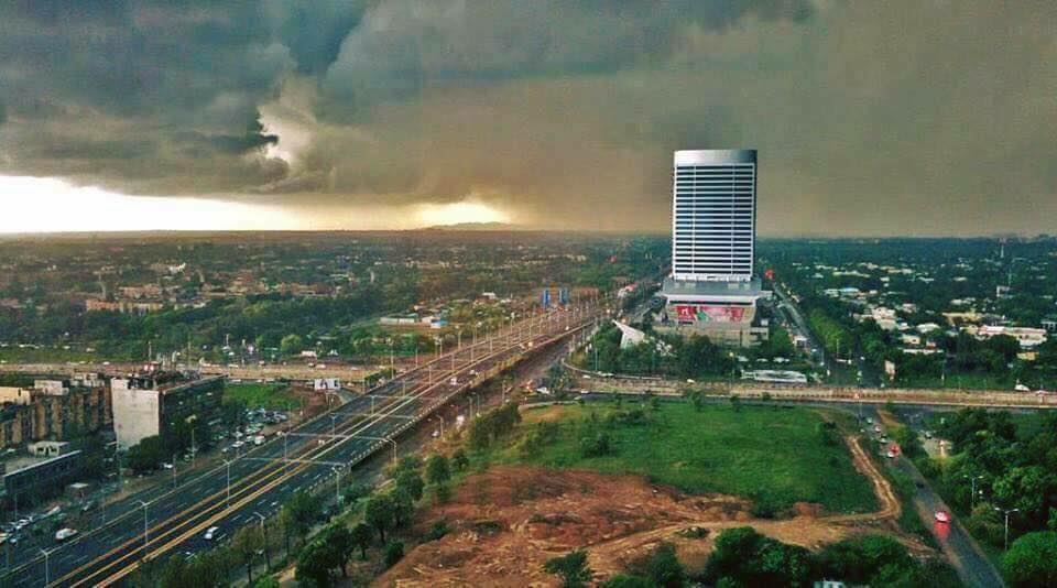 Rain in Islamabad