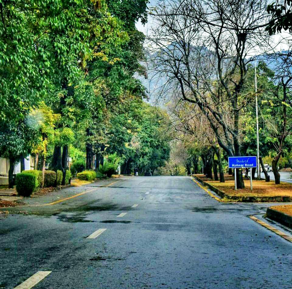 Rain in Islamabad