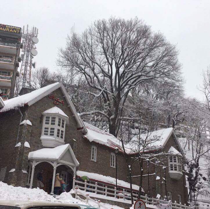 16 - View of Murree GPO in winter