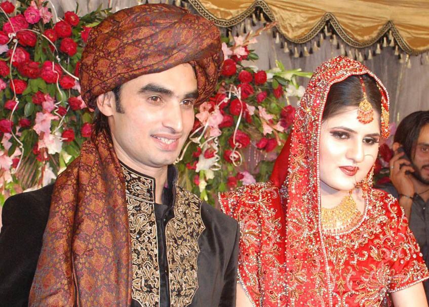 Imran Nazir with his wife