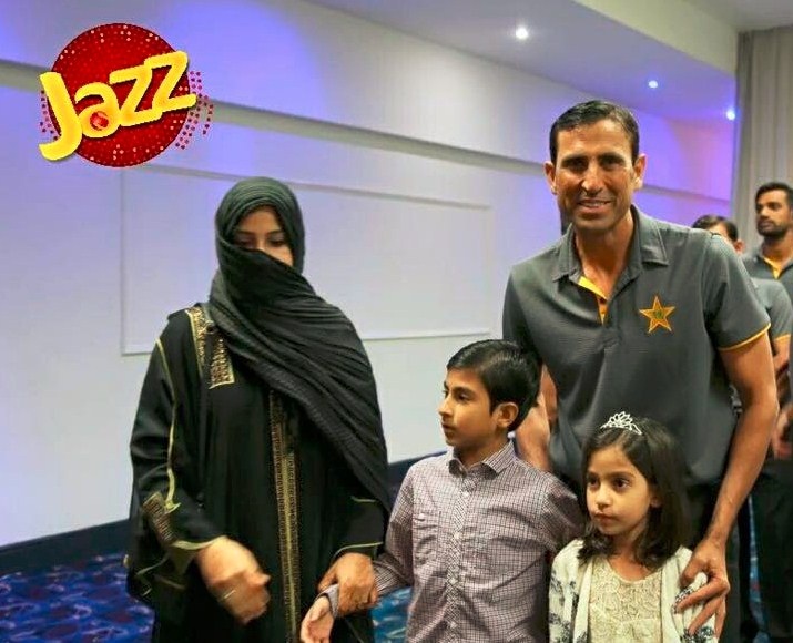 Younus Khan with family