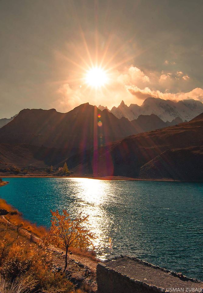 17 - Beautiful Sunrise at Bortih Lake Gojal, Hunza - Photo Credits - Usman Zubair
