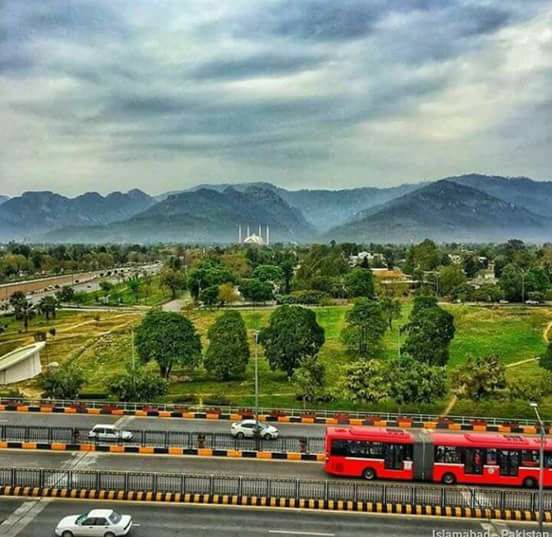 Rain in Islamabad