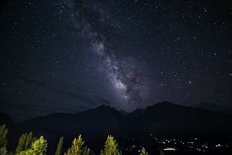 19 - Milkyway Galaxy can be seen at night in Hunza - Photo Credits - Mohammad Ali Paracha