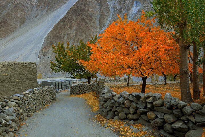 37 - Streets of Gulmit Hunza - Photo Credits - Basharat Ali