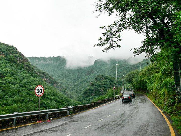 Rain in Islamabad