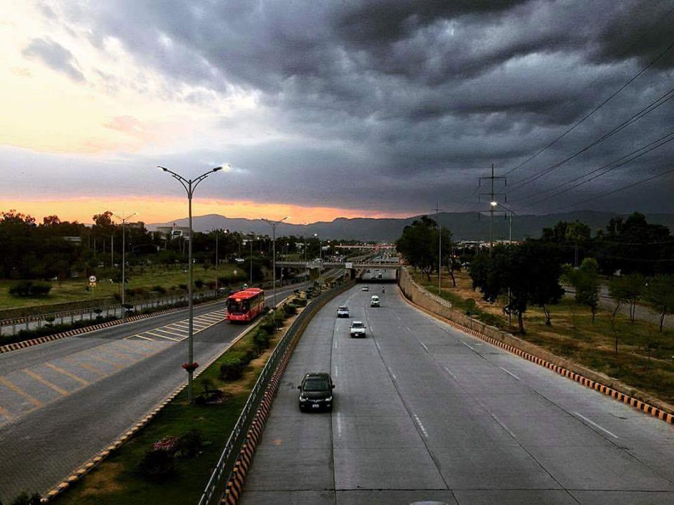Rain in Islamabad