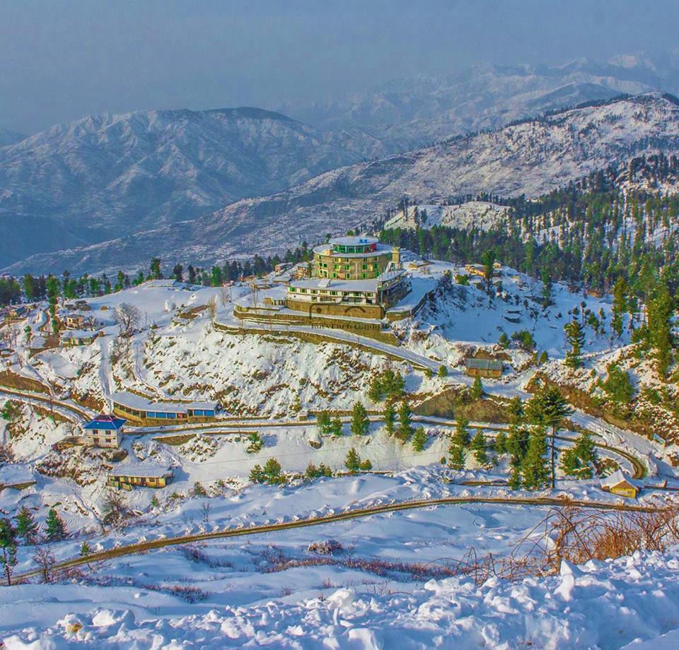 Malam Jabba in winters - Swat Valley