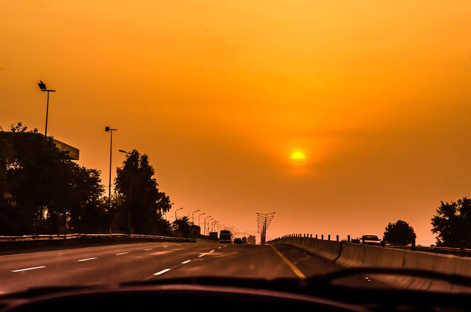 16 - Motorway M2 Sunset - Photo Credits - Asim Mughal