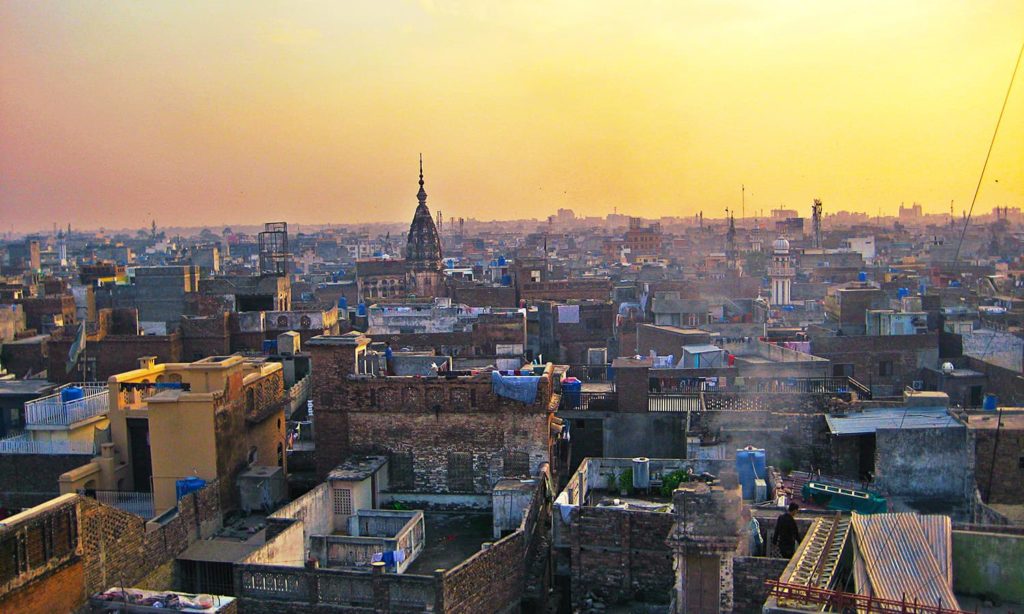 11 - View of Old Rawalpindi City from Sujan Singh Haveli