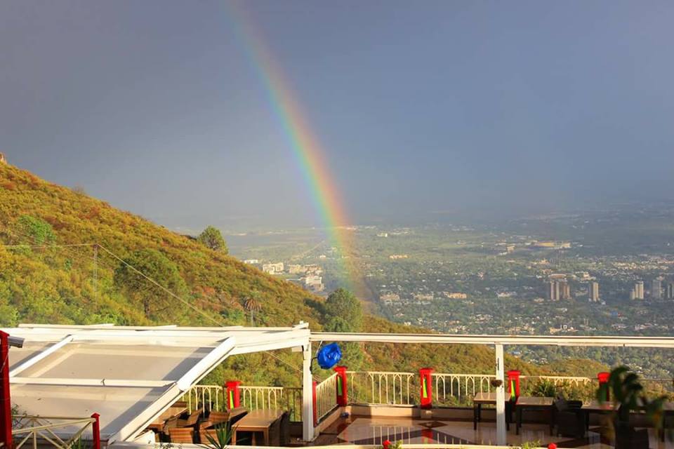 12 - Rainbow from margalla hills