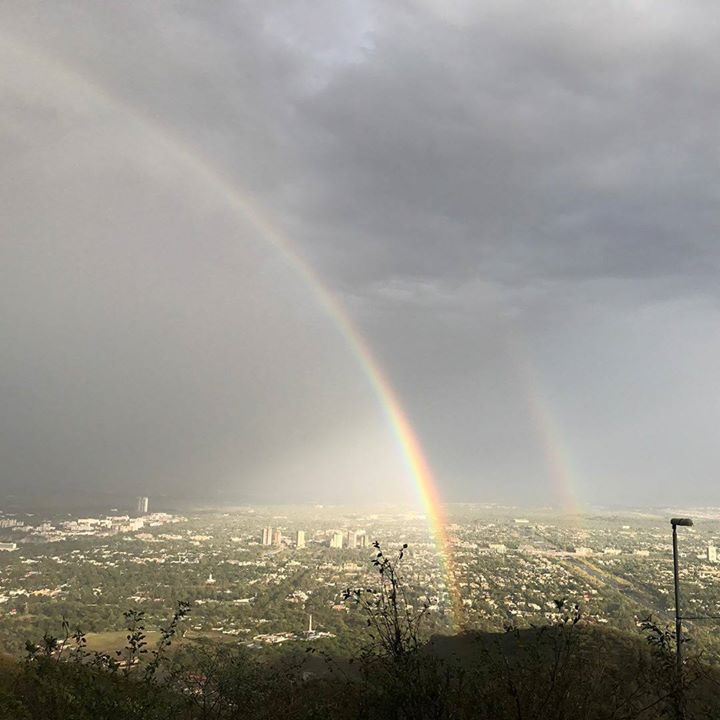 13 - Rainbow Seen from Margalla Hills