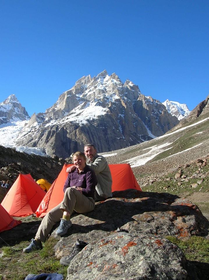 14 - Foreign Tourists in Hushe Valley - Ghanche - Gilgit Baltistan