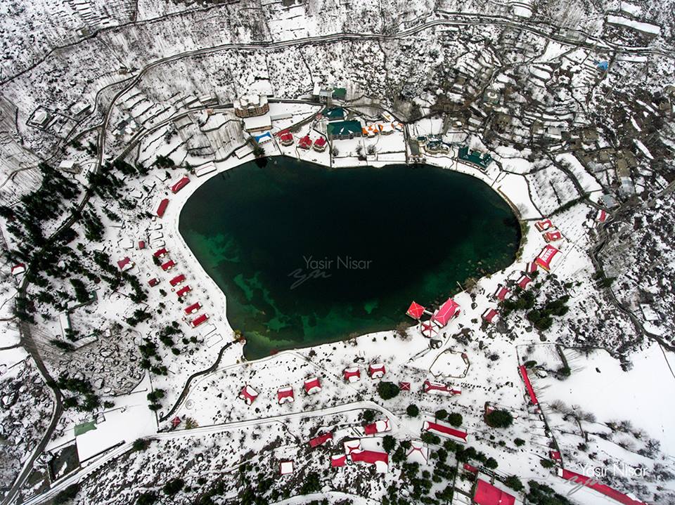 15 - Shangrila Resort and Lower Kachura Lake after the heavy snow fall in Skardu