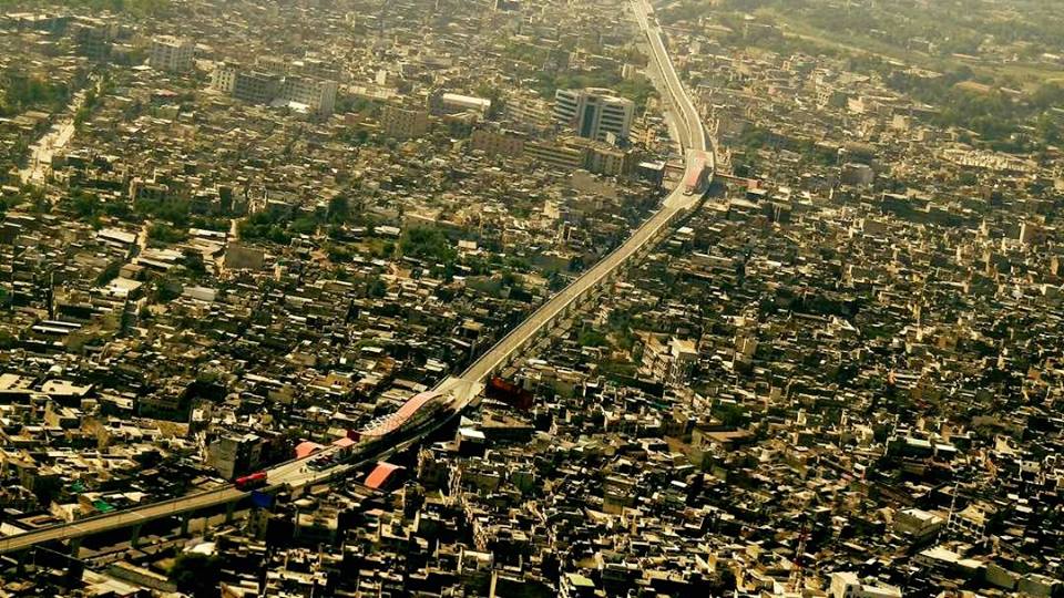 2 - Spectacular Aerial View of Murree Road - Rawalpindi