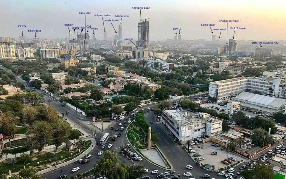 21 - Karachi Skyline
