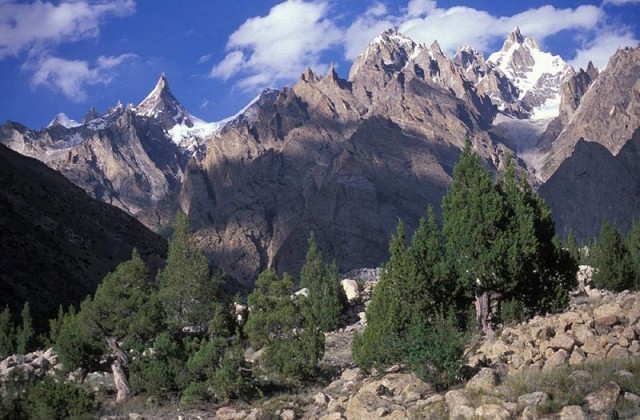 22 - Broad Peak as seen from Hushe Valley