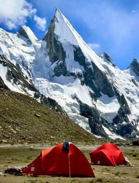 26 - Laila Peak seen from Huseh Valley - 6096 meters - Karakoarm Mountain Range - Pakistan