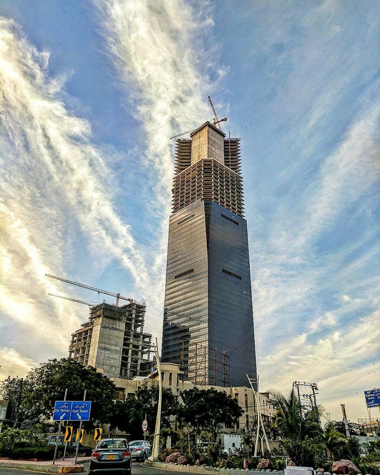 3 - Bahria Icon Tower - The tallest building of Pakistan in Karachi