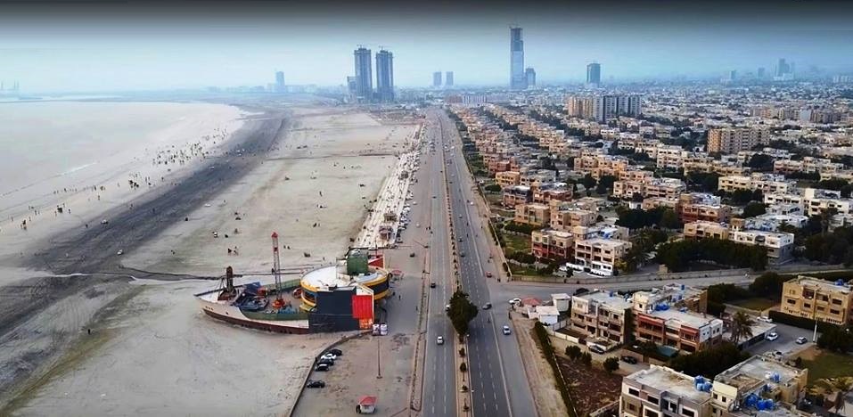 4 - A Spectacular View of Sea View - Karachi - The Skyline of Karachi is getting better and better day by day