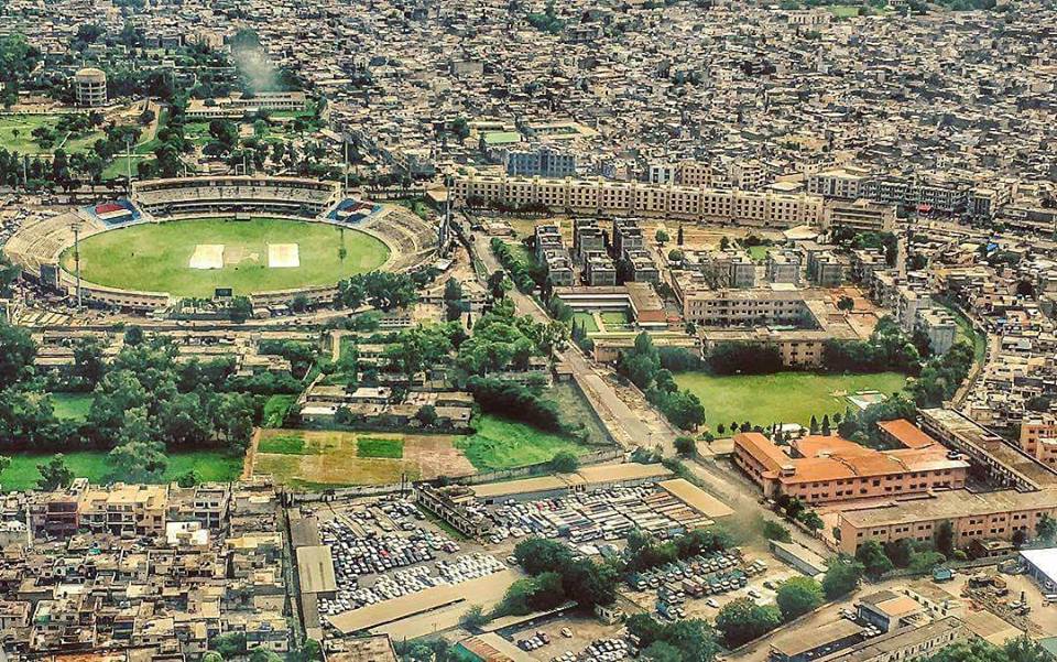 51 - A Wonderful Aerial View of Rawalpindi Cricket Stadium