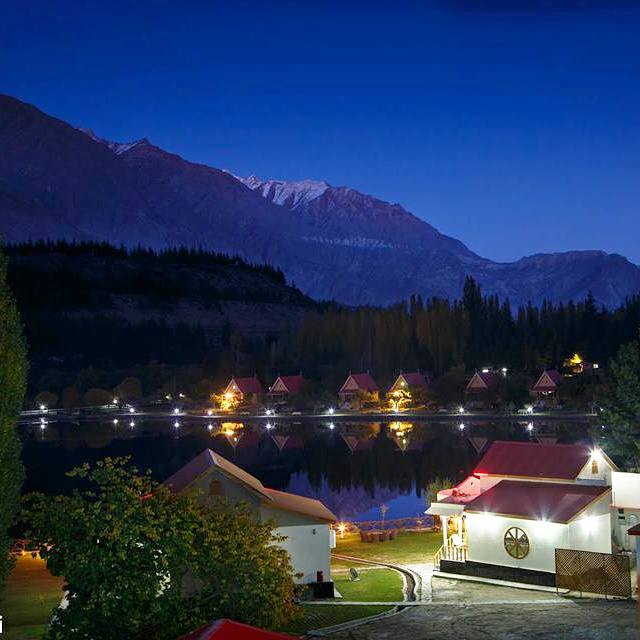 9 - Beautiful Night at Lower Kachura Lake - Shangrilla