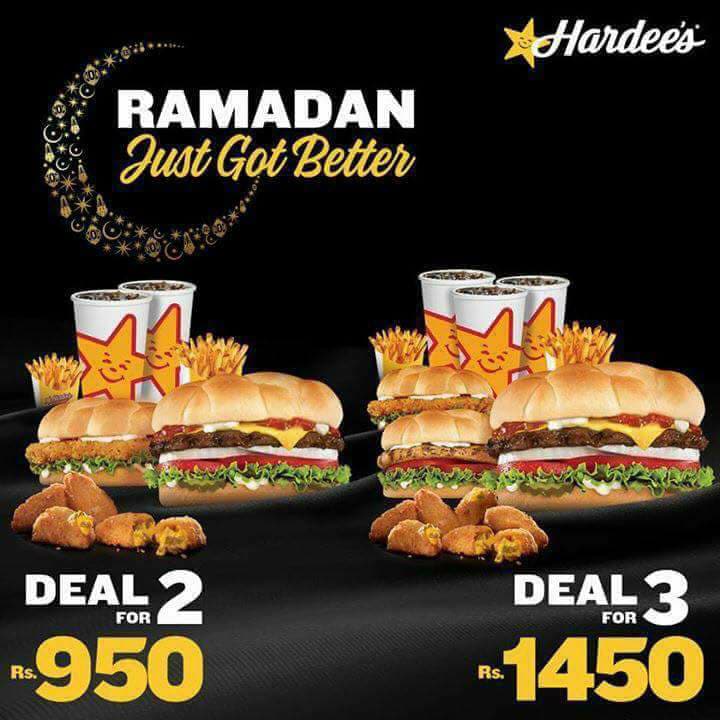 Hardees - 950 and 1450