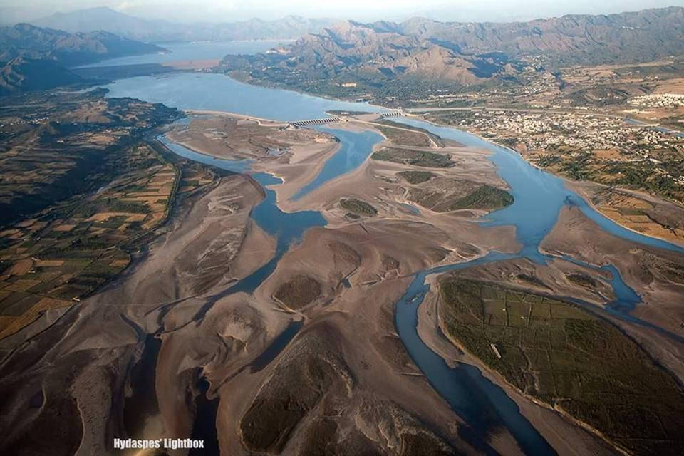 15 - Tarbela Dam aerial view