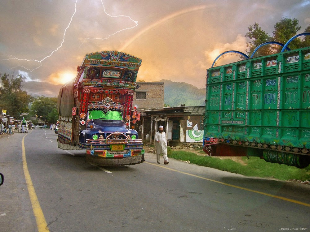 2 - Traditional Pakistani Trucks in Future