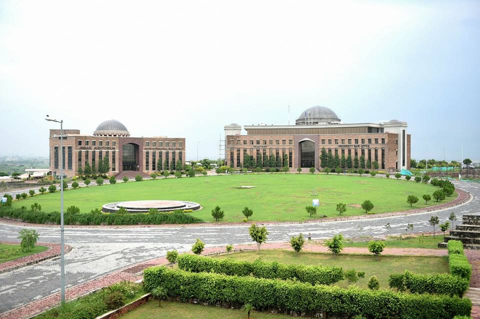 6 - Nust is completely filled with natural beauty wherever you go, you will find some amazing views all around the campus. Nust Headquarters on a rainy day