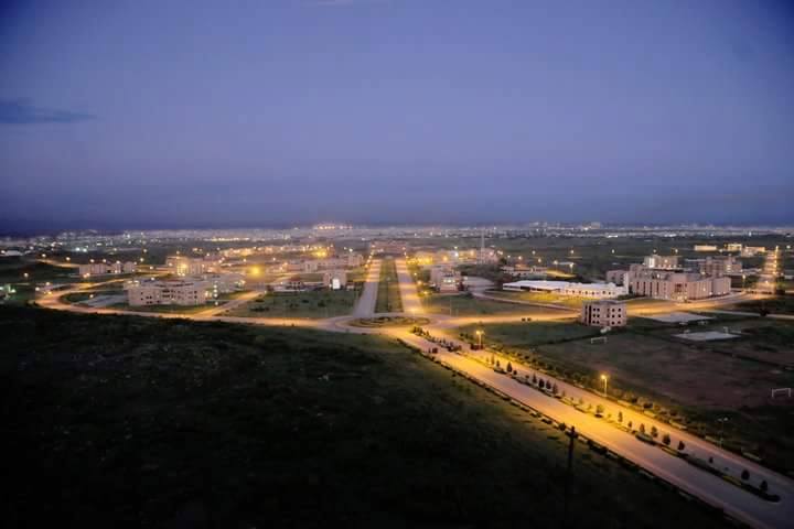 9 - Nust Islamabad Campus Night View