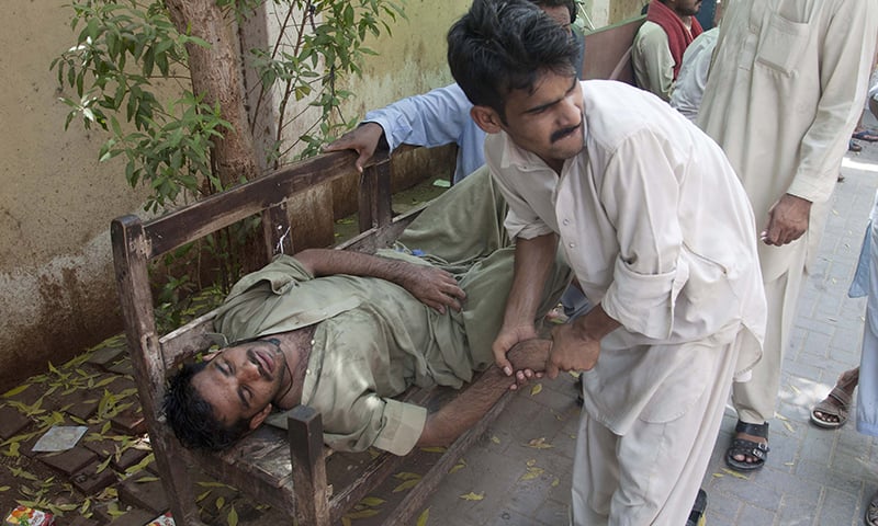 Image result for 65 people died of heatstroke in Pakistan's Karachi city