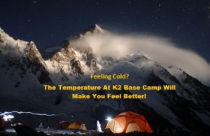 K2 Base Camp Temperature
